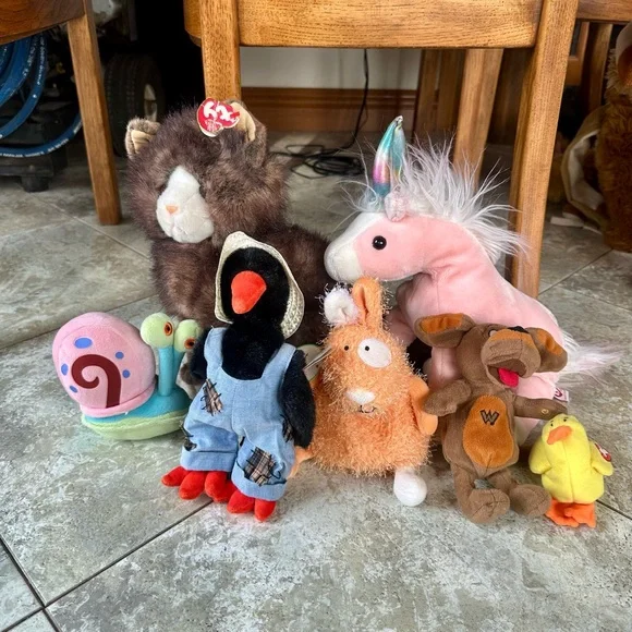 Ty Stuffed Animals Lot - Picture 1 of 2
